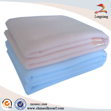 Super Soft Plain Hospital Cotton Baby Blanket Factory Chine